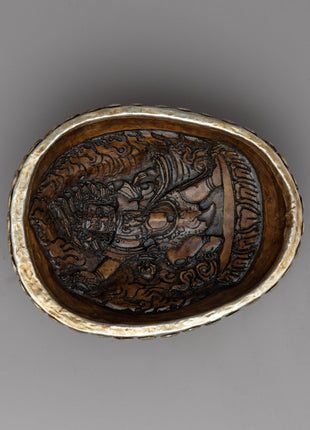 Kapala Skull Cup | Traditional Handcrafted Buddhist Art