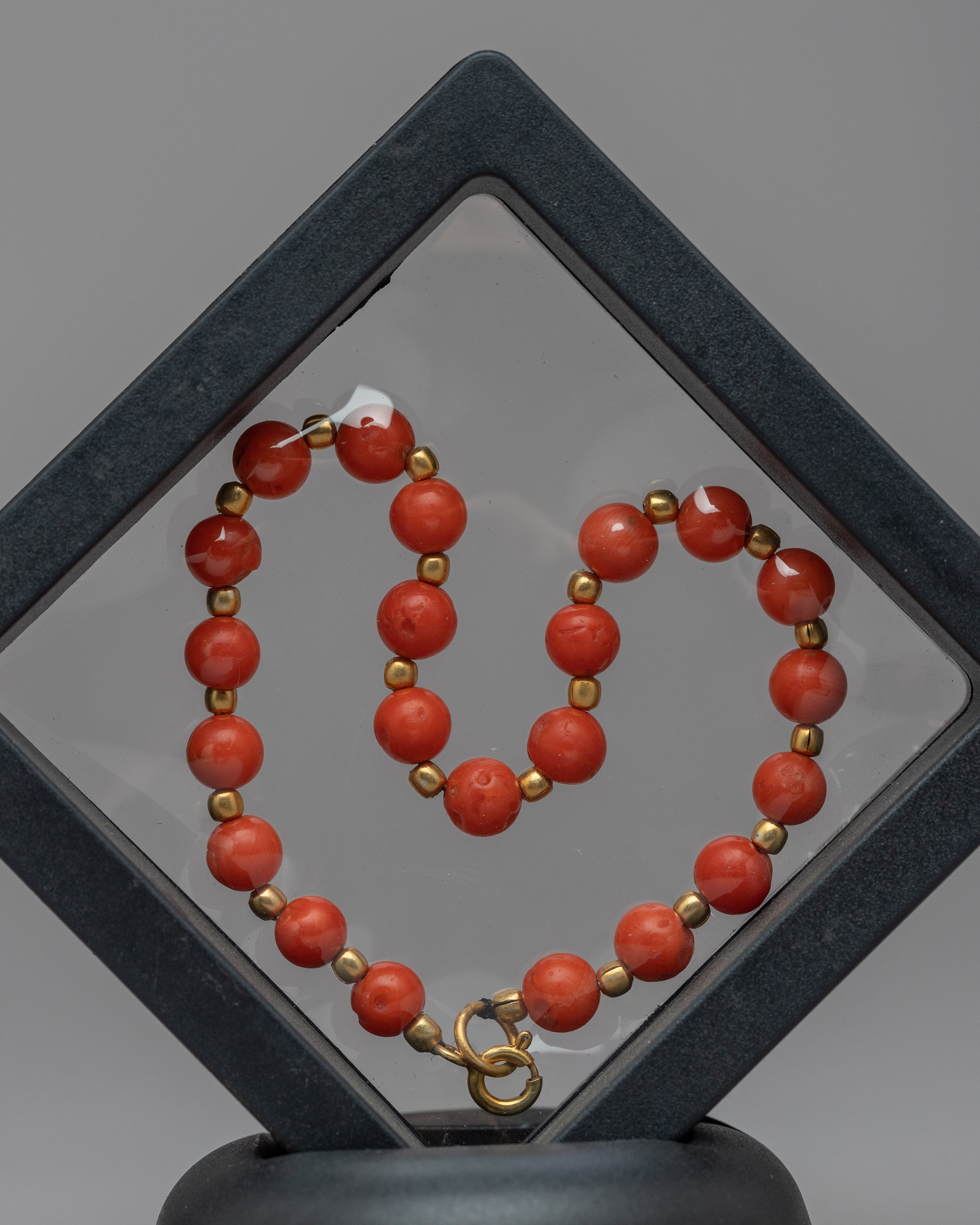 Tibetan Mala Beads in Frame | Himalayan Beads For the Meditaion
