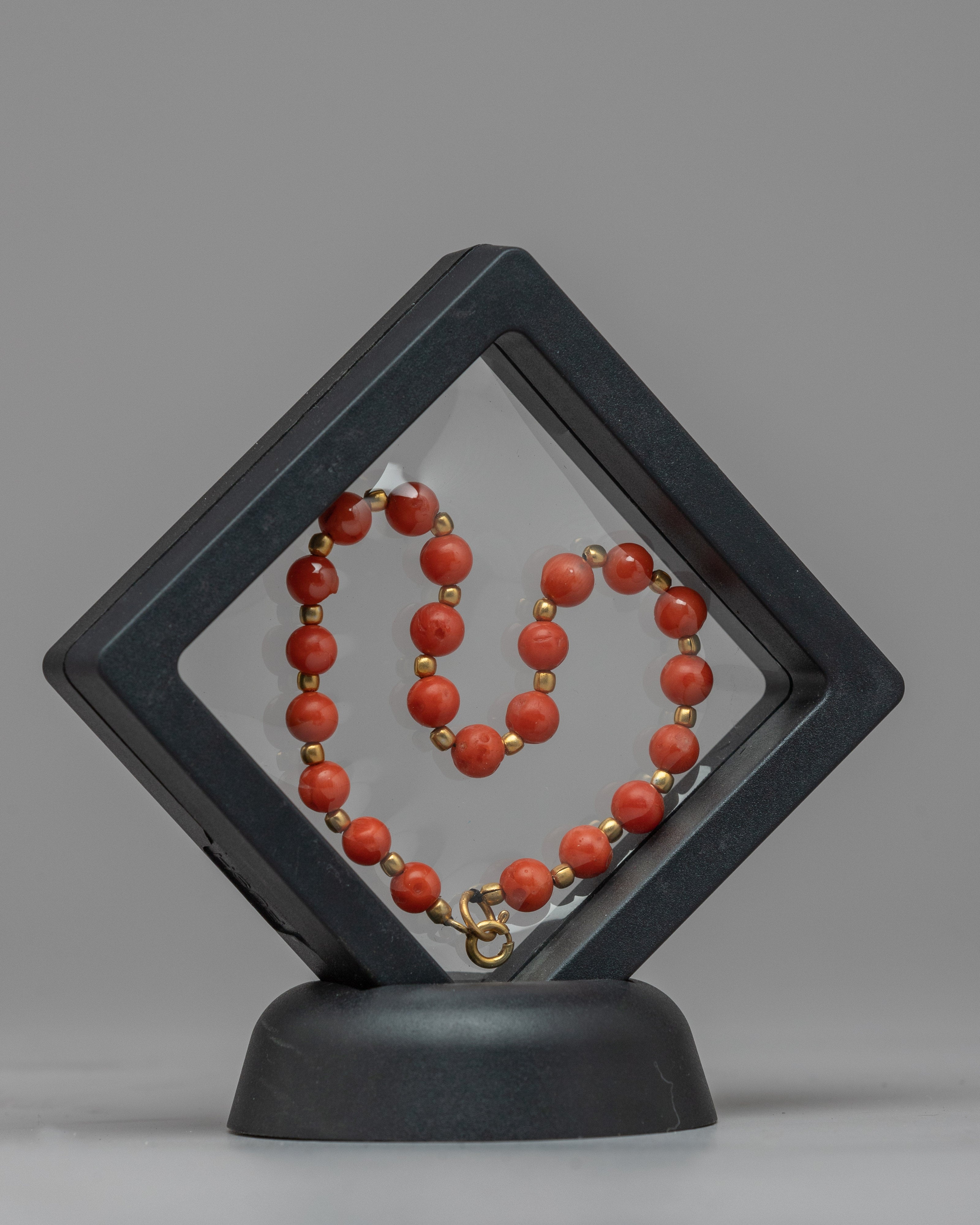Tibetan Mala Beads in Frame | Himalayan Beads For the Meditaion
