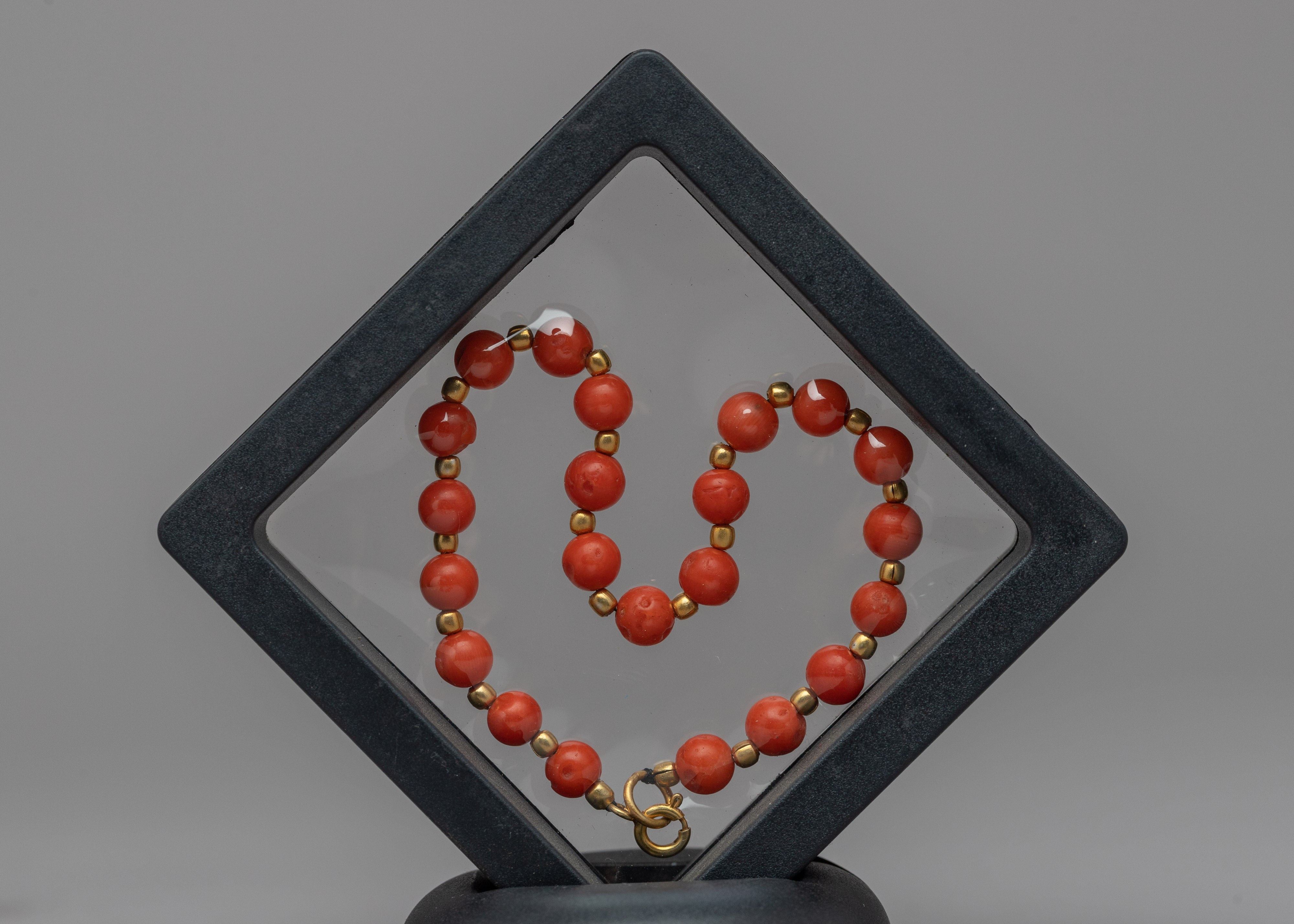 Tibetan Mala Beads in Frame | Himalayan Beads For the Meditaion
