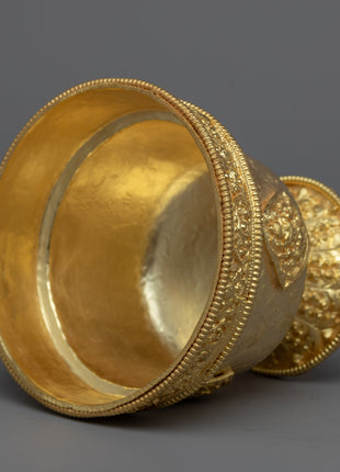 Altar Offering Bowl | Graceful Bowl for Sacred Offerings and Prayers