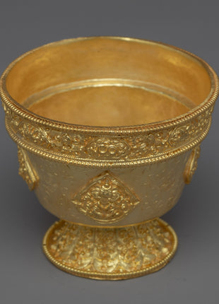 Altar Offering Bowl | Graceful Bowl for Sacred Offerings and Prayers
