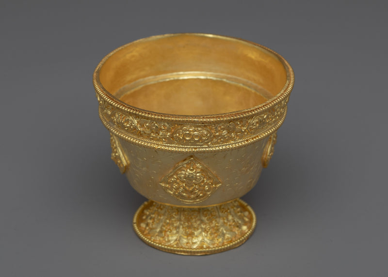 Altar Offering Bowl | Graceful Bowl for Sacred Offerings and Prayers