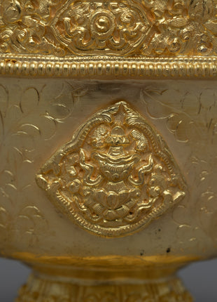 Altar Offering Bowl | Graceful Bowl for Sacred Offerings and Prayers