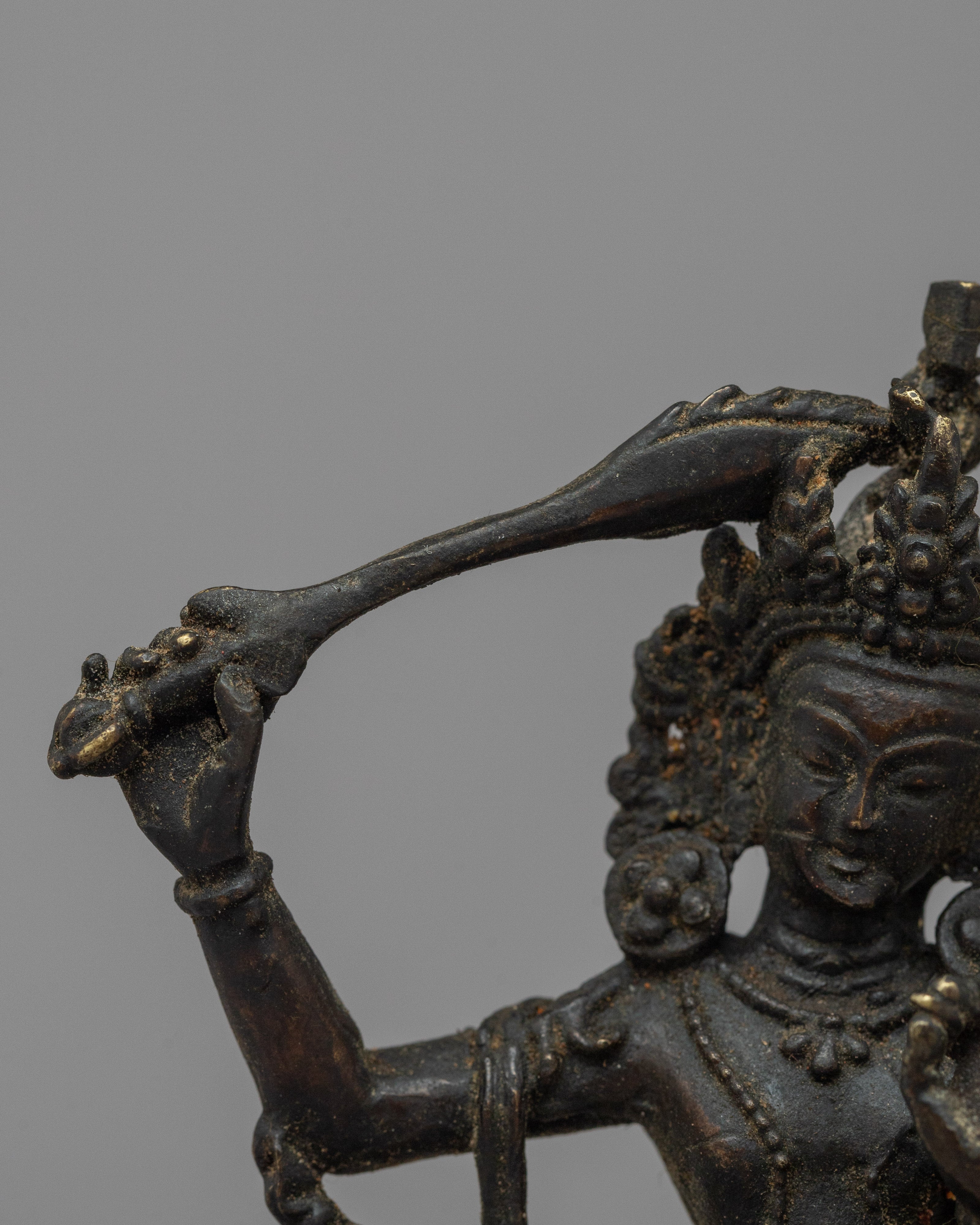 Black Manjushri Statue |  Inspiring Sculpture for Wisdom
