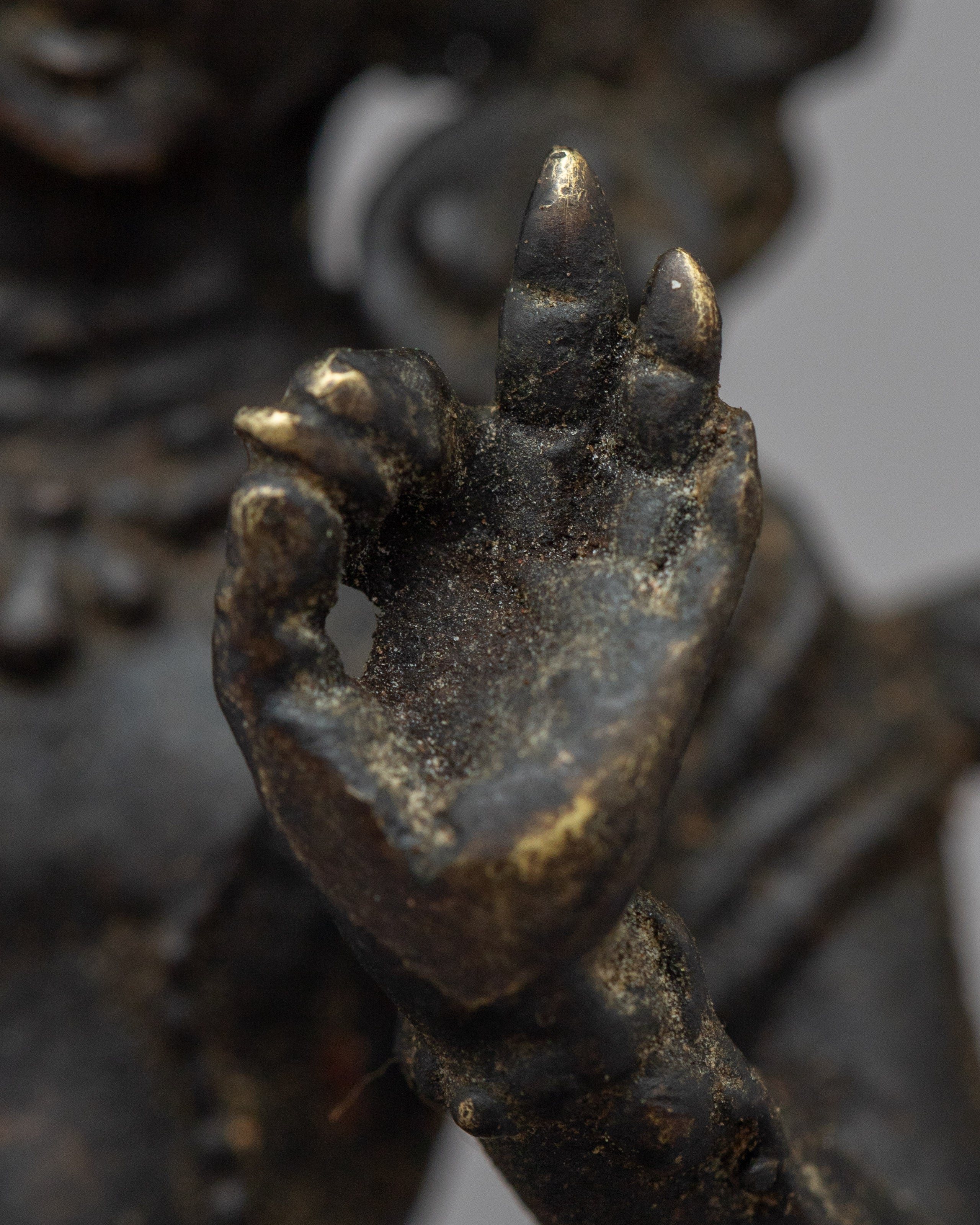 Black Manjushri Statue |  Inspiring Sculpture for Wisdom