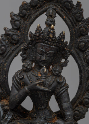 Tibetan Vajrasattva Statue | Invoking Divine Purification and Healing
