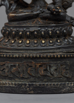 Tibetan Vajrasattva Statue | Invoking Divine Purification and Healing