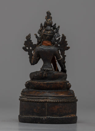 The White Tara Statue | Embodiment of Compassion and Wisdom