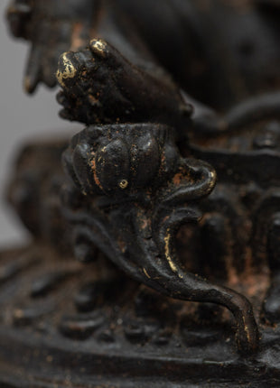 Green Tara Statue | Vintage Style of Buddhist Sculpture