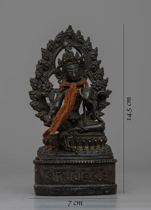 Green Tara Statue | Vintage Style of Buddhist Sculpture