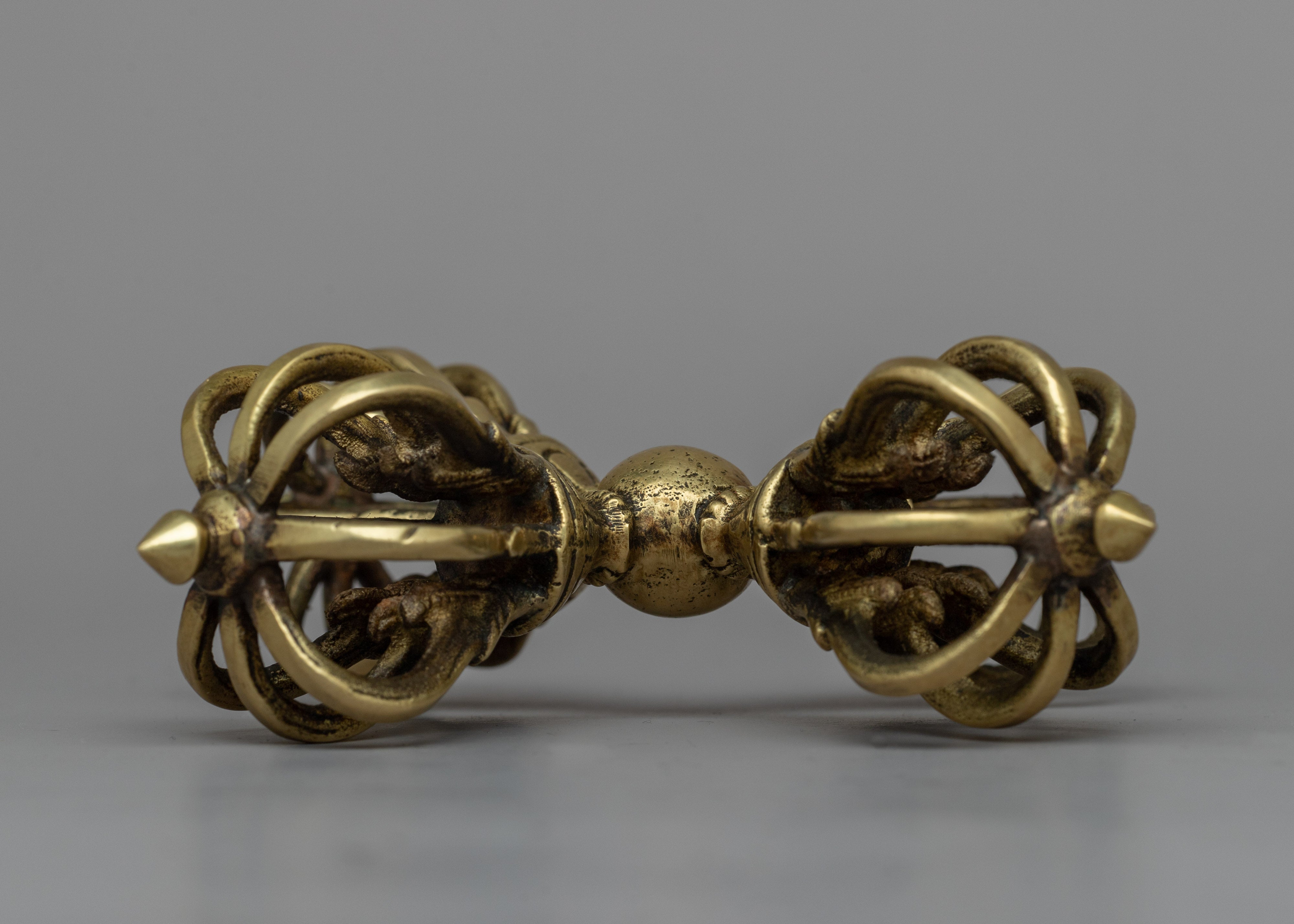 Tibetan Buddhist Vishva-Vajra | Sacred Symbol of Unyielding Strength and Spiritual Authority