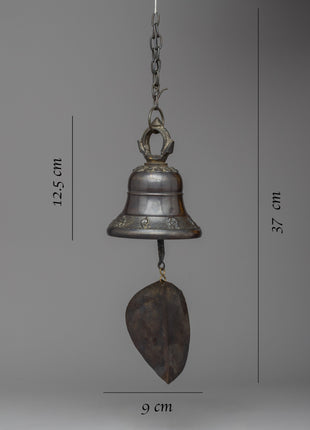 Brass Bell Hanging | Sacred Sound for Mindfulness and Meditation