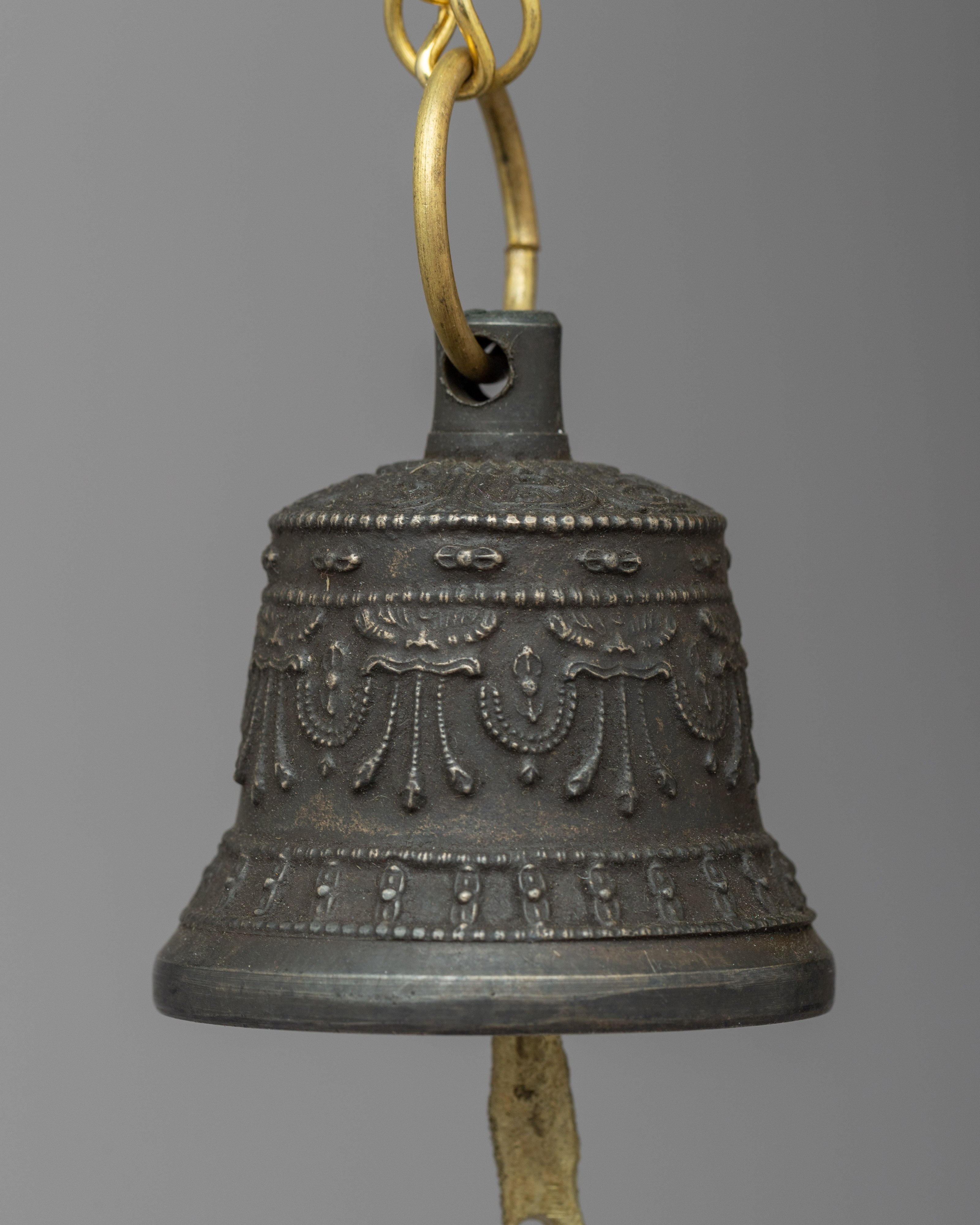 Bronze Hanging Bell | Revered Symbol with Melodious Vibratio