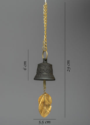 Bronze Hanging Bell | Revered Symbol with Melodious Vibratio