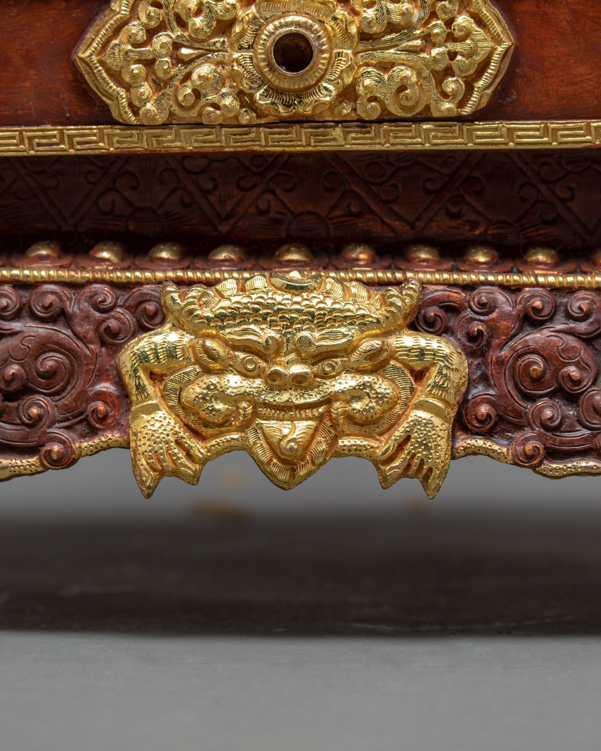 Valuable Offering Set | Copper Mandala Set | Buddhist Ritual Item