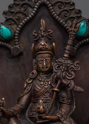 Guru Rinpoche Art | Traditional Tibetan Statue