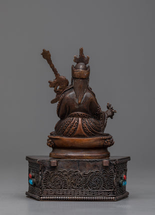 Guru Rinpoche Art | Traditional Tibetan Statue