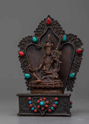 Guru Rinpoche Art | Traditional Tibetan Statue