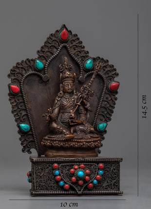 Guru Rinpoche Art | Traditional Tibetan Statue