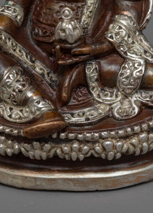 Guru Rinpoche Buddha Mini Statue | Machine Made Buddhist Sculpture