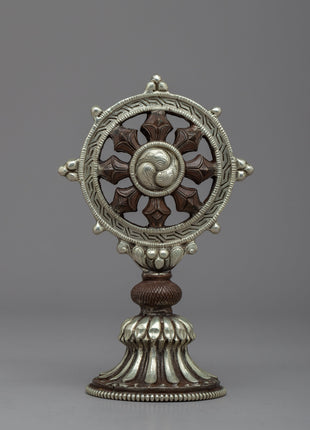 Buddhist Dharma Wheel of Wisdom | Discover Serenity with Buddhist Symbolism