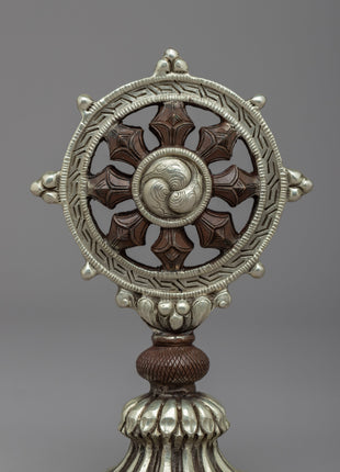 Buddhist Dharma Wheel of Wisdom | Discover Serenity with Buddhist Symbolism