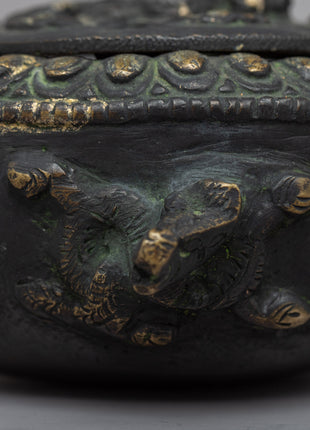 Handcrafted Brass Incense Burner | Unleash the Scented Magic of Sacred Rituals