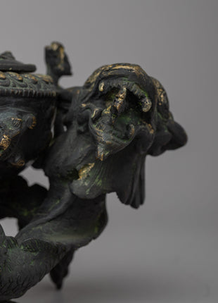 Handcrafted Brass Incense Burner | Unleash the Scented Magic of Sacred Rituals