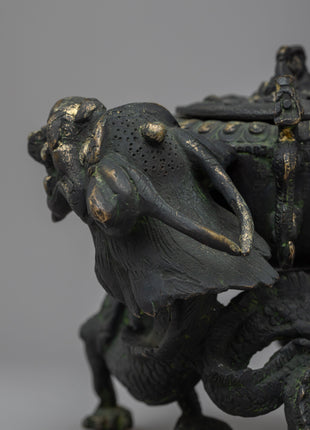 Handcrafted Brass Incense Burner | Unleash the Scented Magic of Sacred Rituals