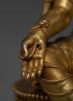 Goddess Green Tara Buddhism Statue | Machine crafted Sculpture