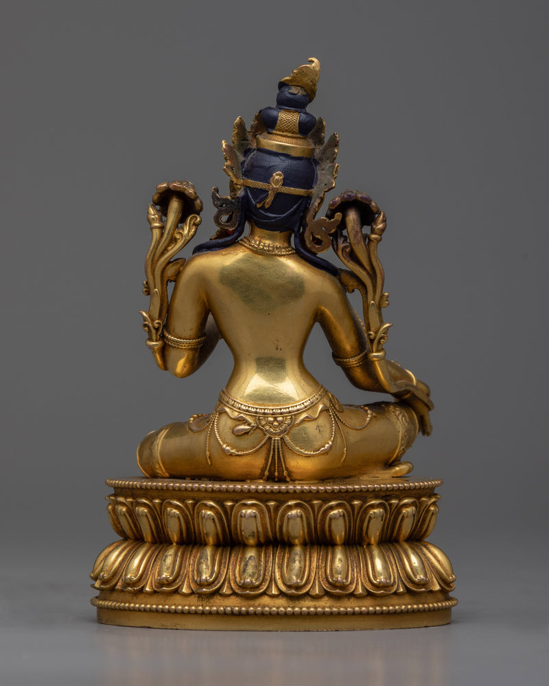 Goddess Green Tara Buddhism Statue | Machine crafted Sculpture