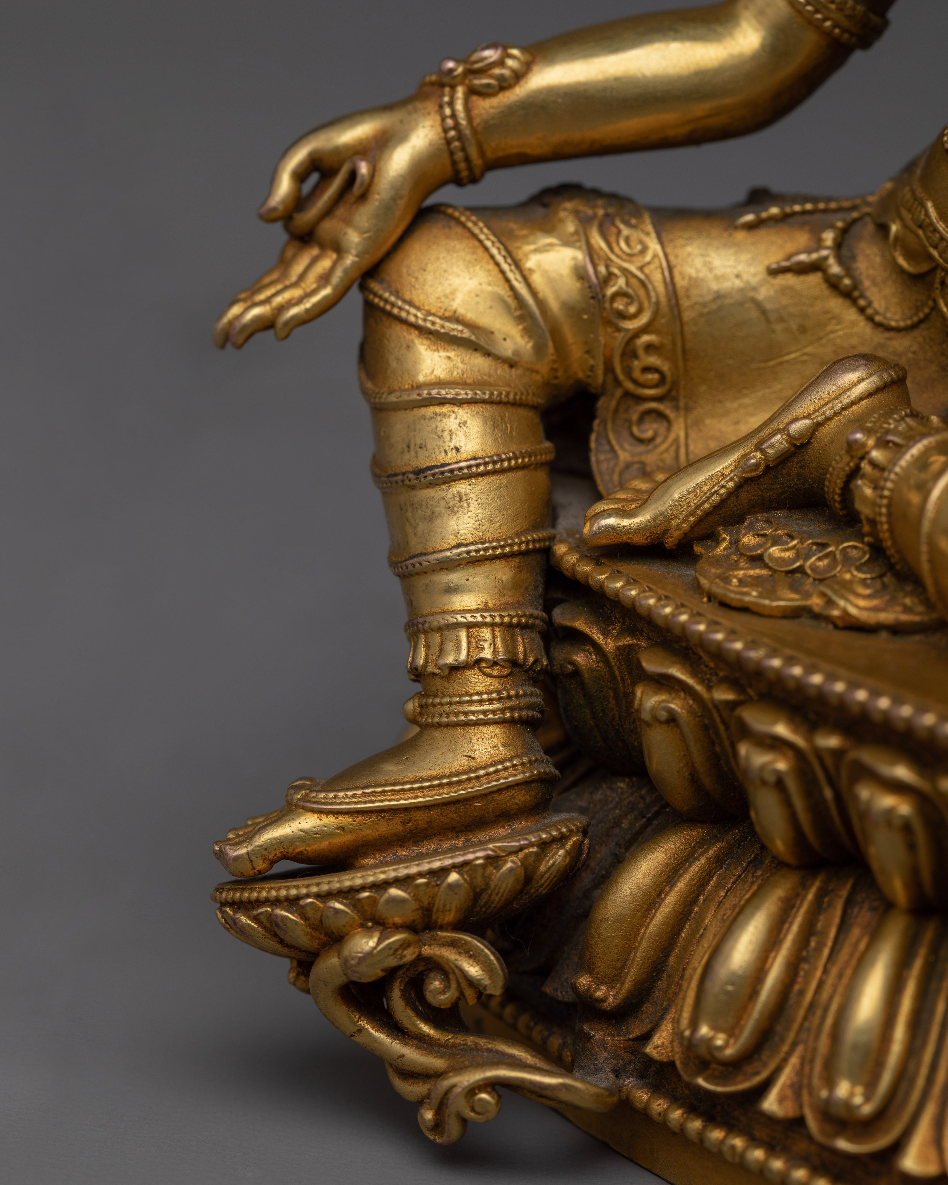 Goddess Green Tara Buddhism Statue | Machine crafted Sculpture