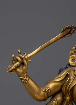 Machine Made Maha Manjushri Tibetan Statue  | A Piece of Nepalese Artistry
