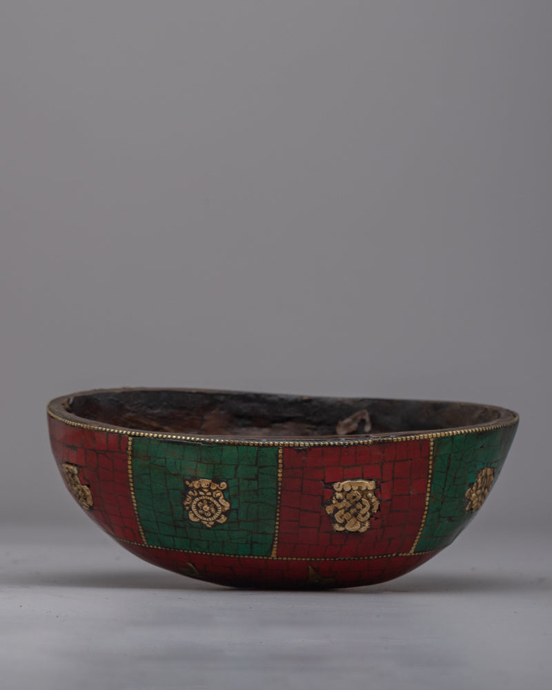 Ornate Kapala Bowl | Create a Sacred Space for Rituals and Ceremonies