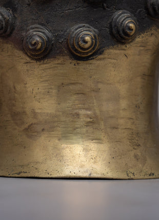 Antique Copper Buddha Head | Himalayan Art Work