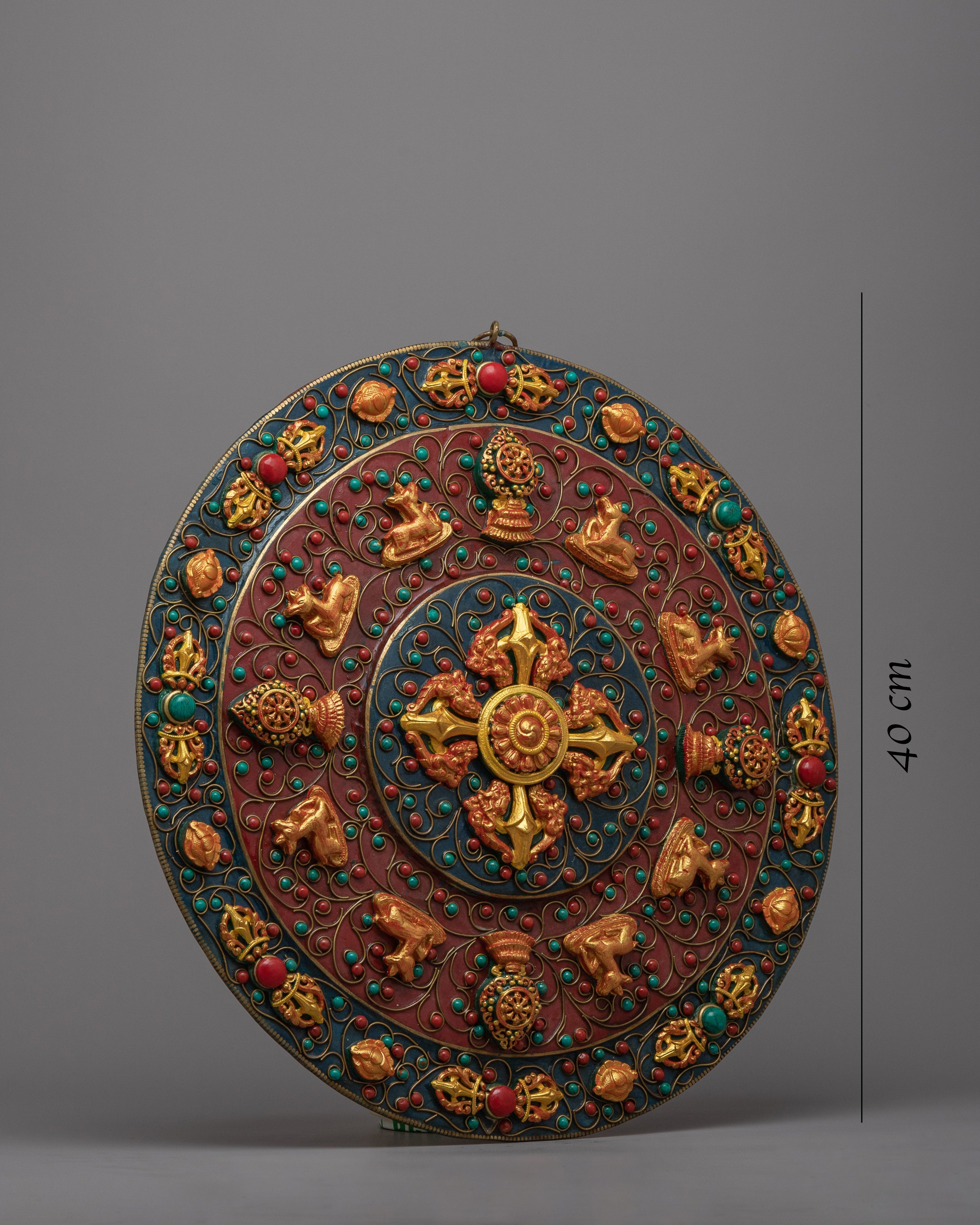 Tibetan Circular Mandala Art | Add a Touch of Grace and Beauty to Your Walls