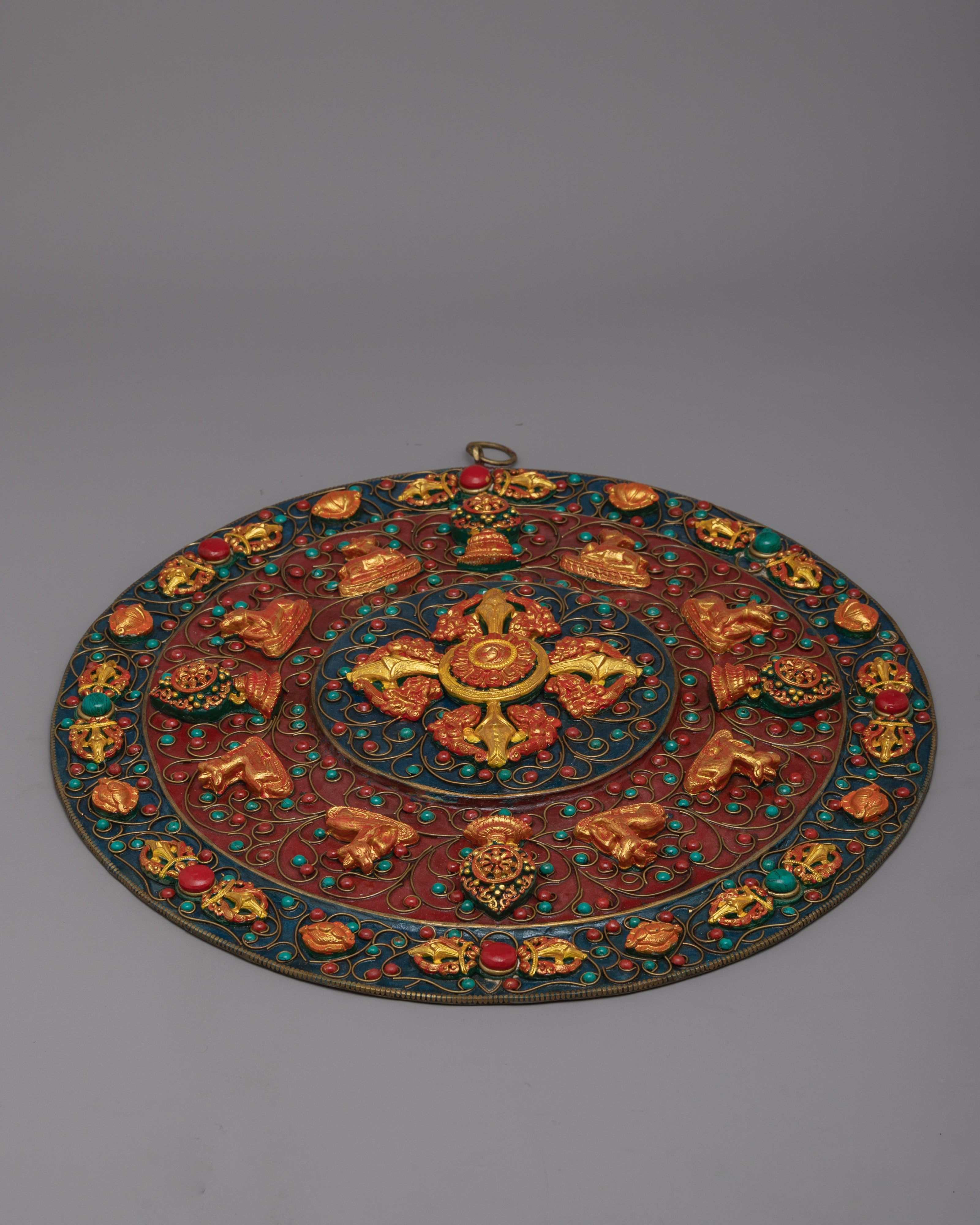 Tibetan Circular Mandala Art | Add a Touch of Grace and Beauty to Your Walls