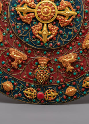 Tibetan Circular Mandala Art | Add a Touch of Grace and Beauty to Your Walls