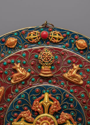 Tibetan Circular Mandala Art | Add a Touch of Grace and Beauty to Your Walls