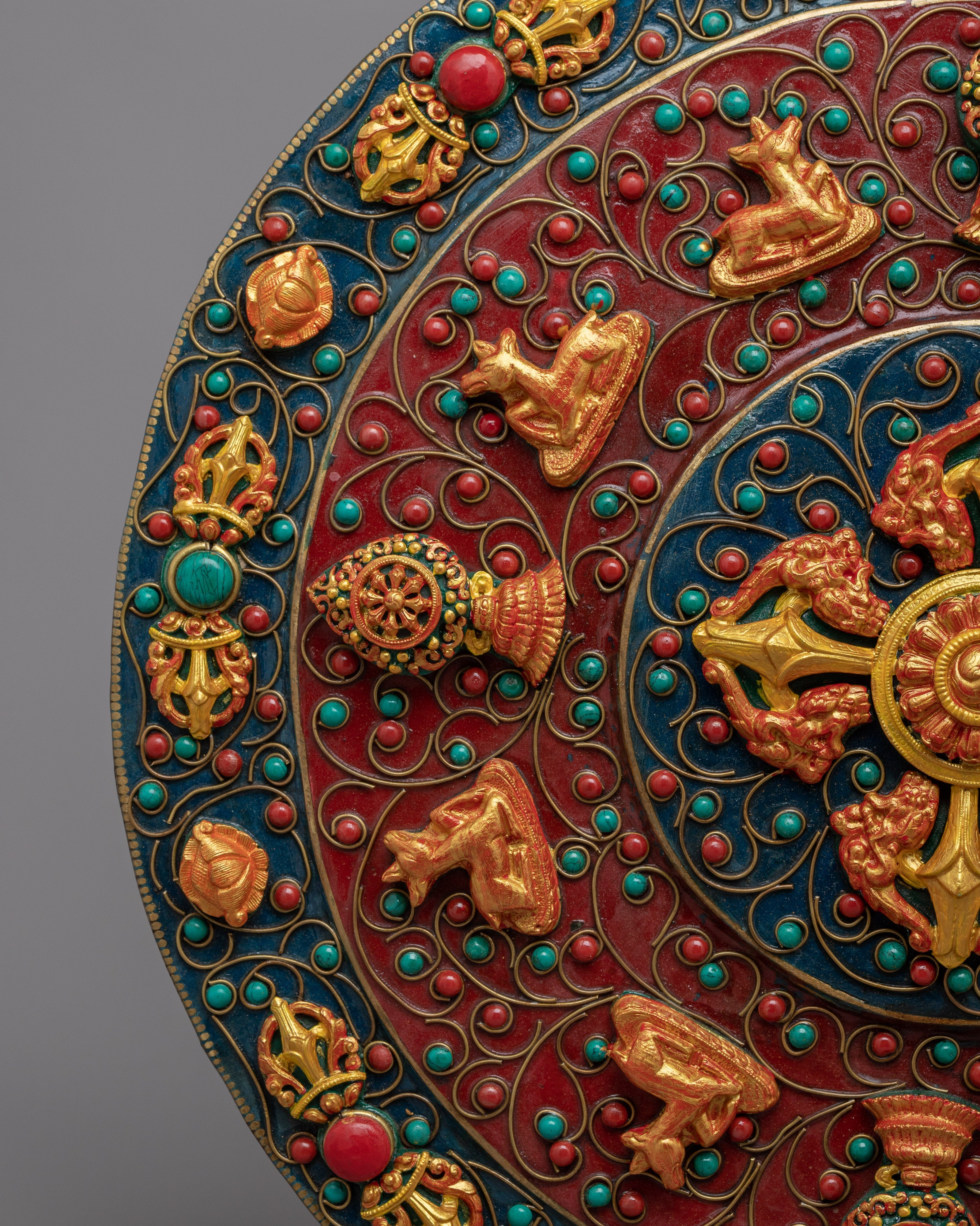 Tibetan Circular Mandala Art | Add a Touch of Grace and Beauty to Your Walls