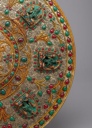 Round Mandala | Illuminate Your Space with the Transcendent Mandala