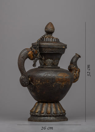 Artisan Buddhist Iron Tea Pot | Embrace the Tradition of Tea Ceremony