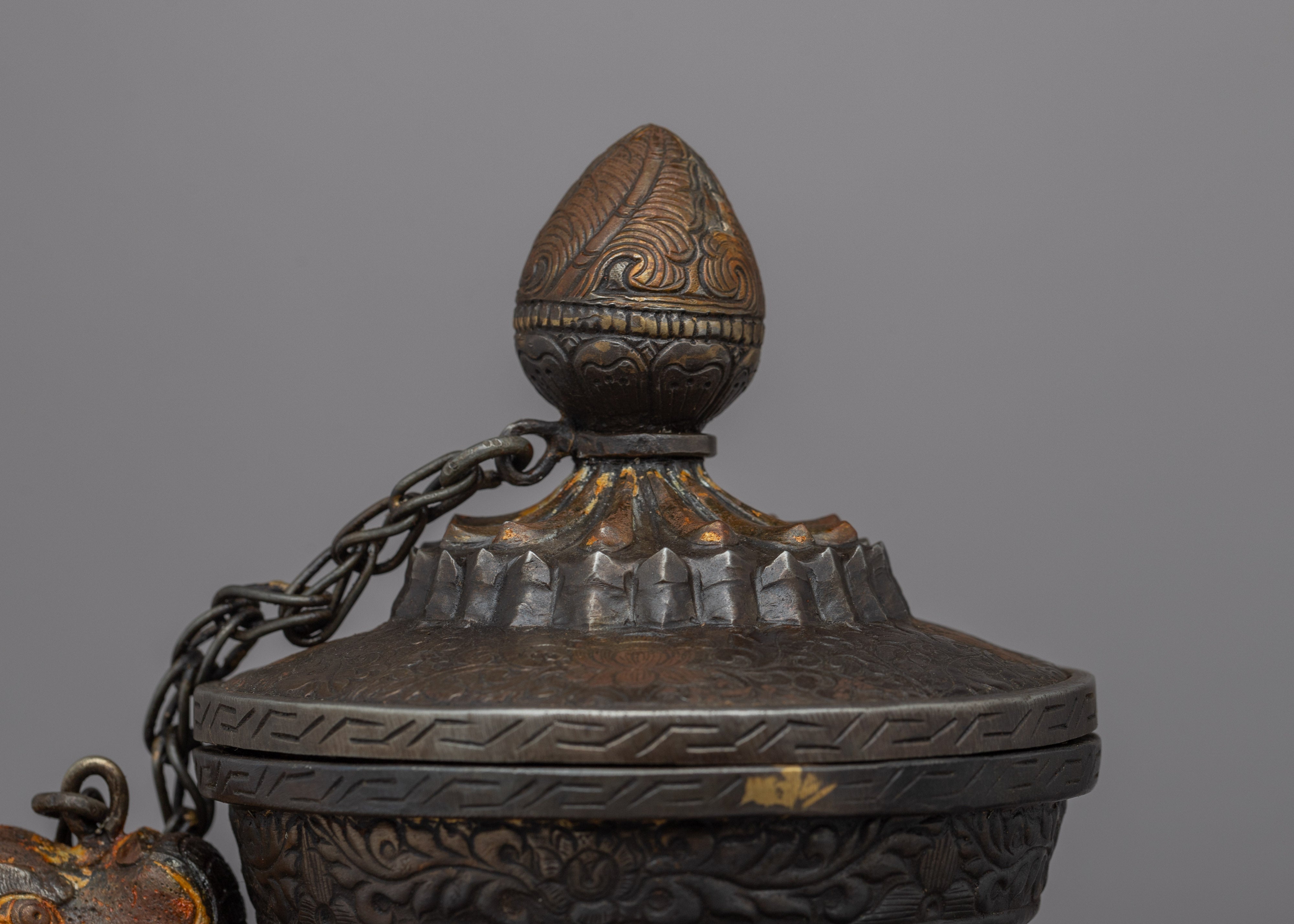 Artisan Buddhist Iron Tea Pot | Embrace the Tradition of Tea Ceremony