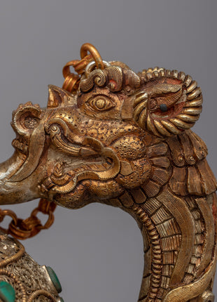 Copper Tea Pot | Embrace Tranquility through Buddhist Artwork