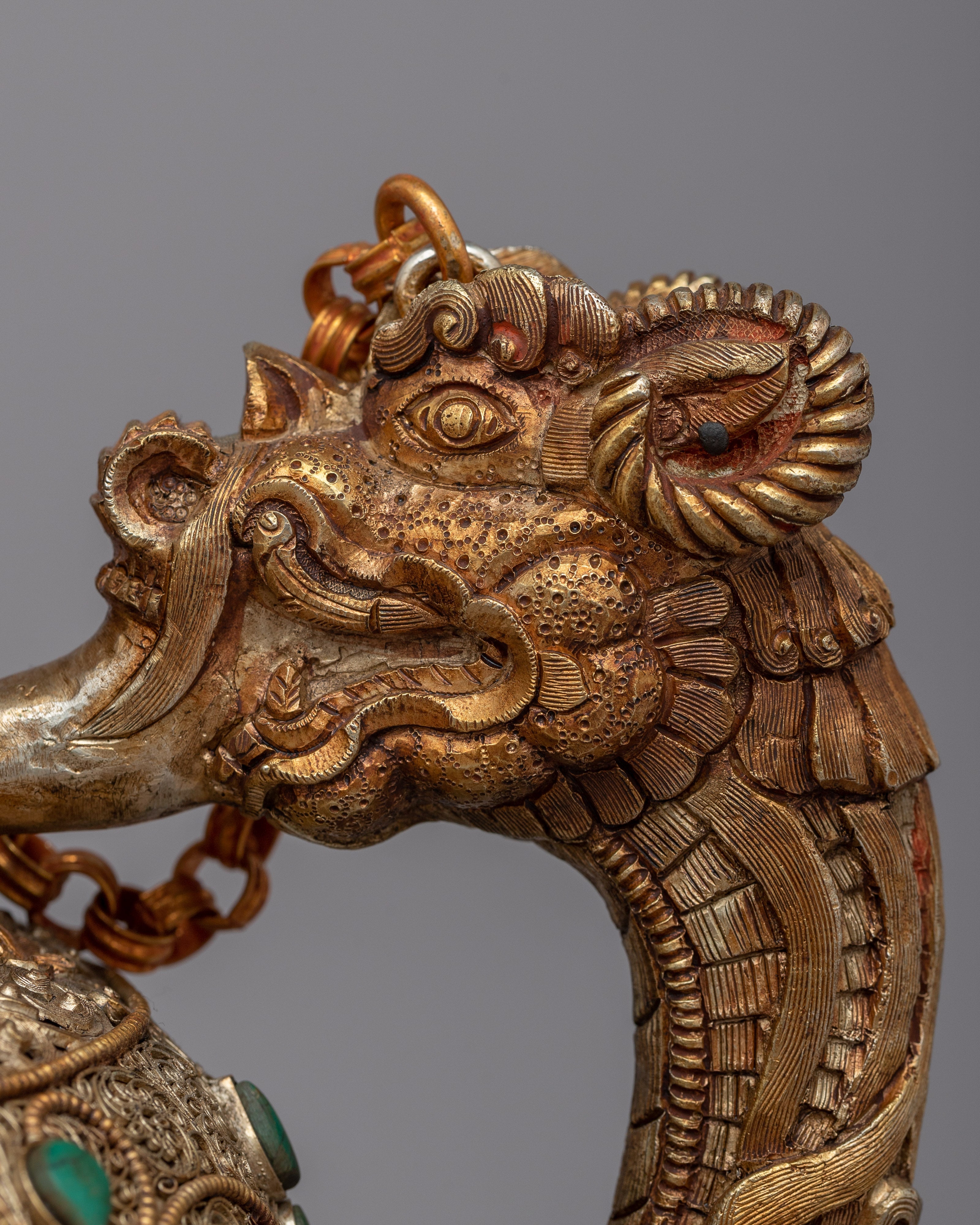 Copper Tea Pot | Embrace Tranquility through Buddhist Artwork