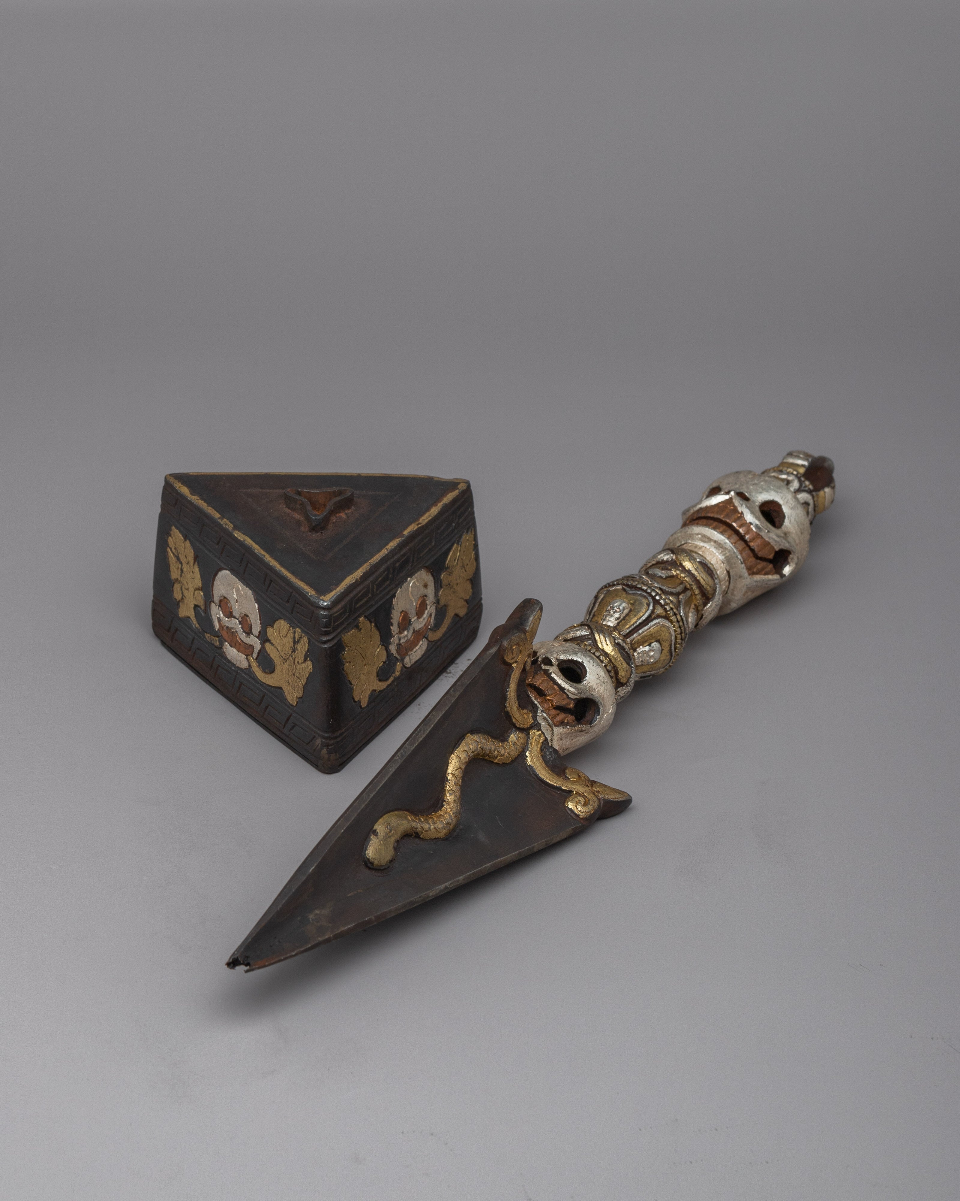 Tibetan Phurba Knife | Embrace the Divine with this Ritual Dagger