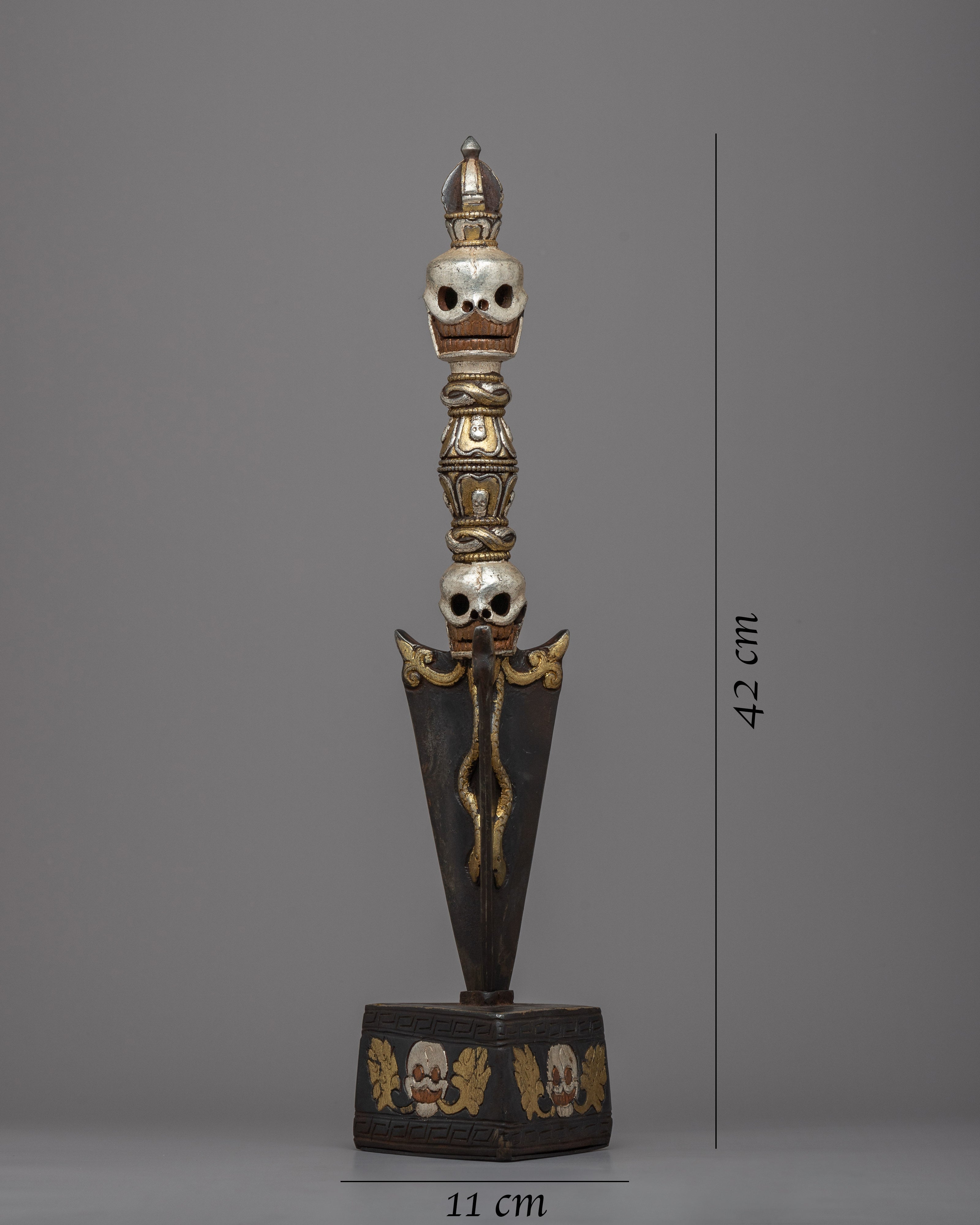Tibetan Phurba Knife | Embrace the Divine with this Ritual Dagger