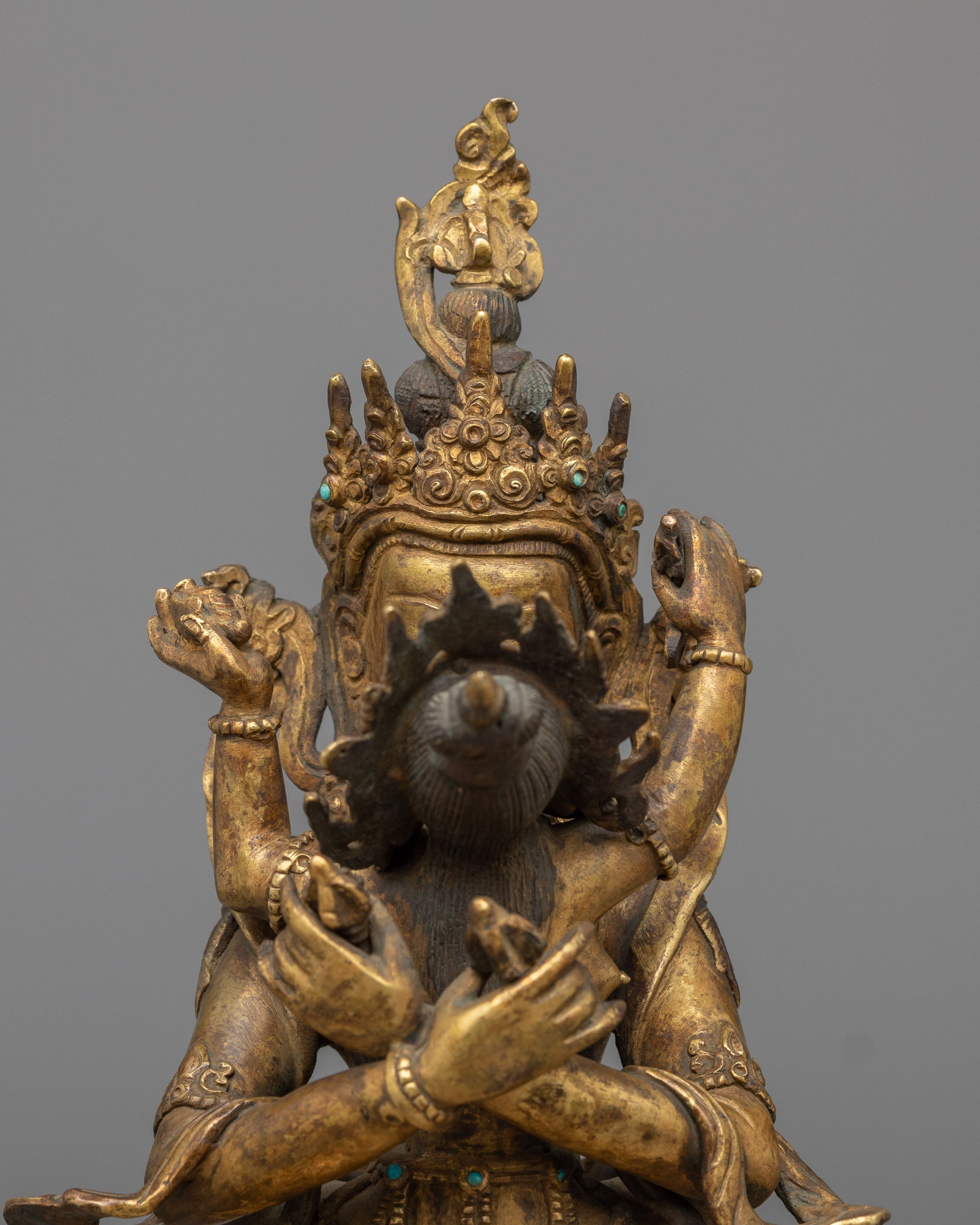 Vajradhara With Consort Statue | Unveiling the Divine Union of Deities