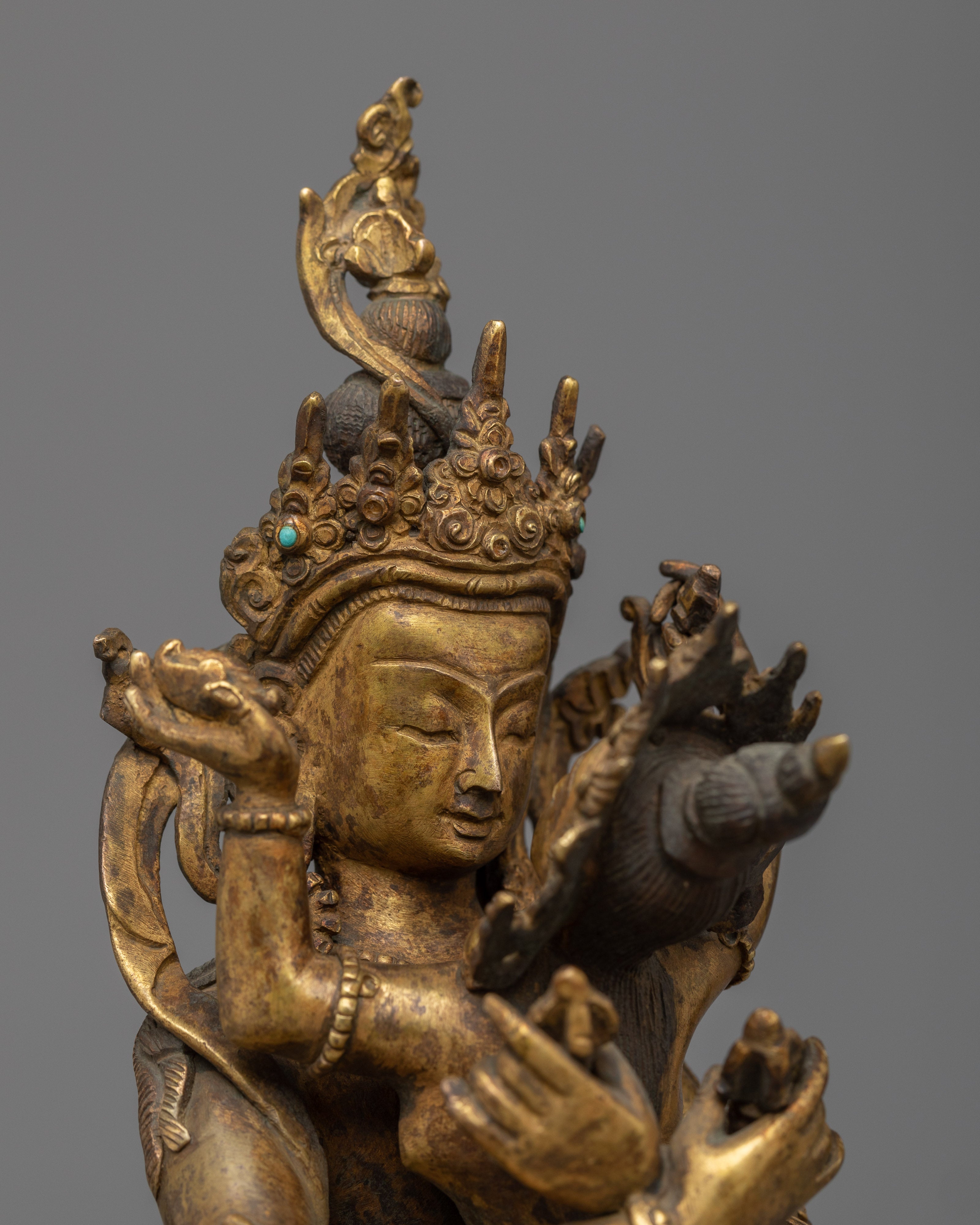 Vajradhara With Consort Statue | Unveiling the Divine Union of Deities
